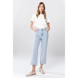 Sissy-Boy Beira light blue mid waist cropped jeans  - blauw - Size: 30 - vrouw