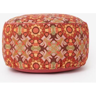 Sissy-Boy Multicolour Poef Met Mozaïek Print Sissy-Boy Multicolour Poef Met Mozaïek Print