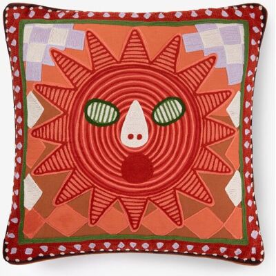 Sissy-Boy Multicolour Kussen Met Dessin Sissy-Boy Multicolour Kussen Met Dessin