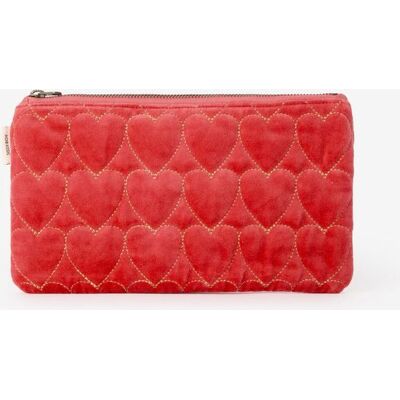 Sissy-Boy Rode Velvet Etui Met Hartjes Sissy-Boy Rode Velvet Etui Met Hartjes