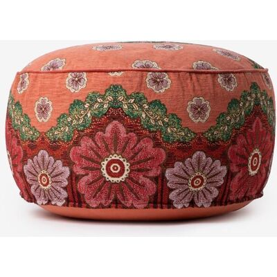 Sissy-Boy Multicolour Poef Met Bloemenprint Sissy-Boy Multicolour Poef Met Bloemenprint