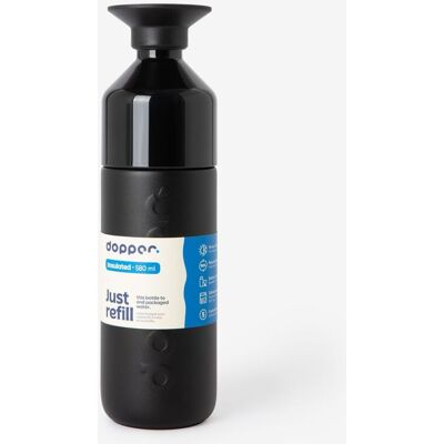 Dopper Insulated Blazing Black 580 Ml Dopper Insulated Blazing Black 580 Ml