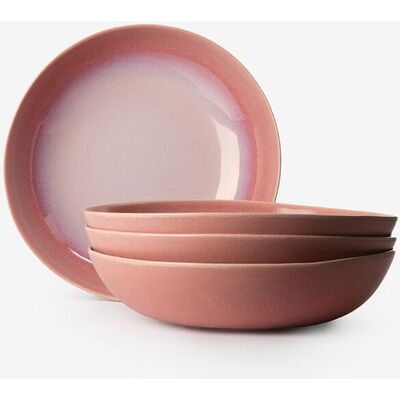 Sissy-Boy Serveerschaal Roze Reactive Glaze Funky Sissy-Boy Serveerschaal Roze Reactive Glaze Funky