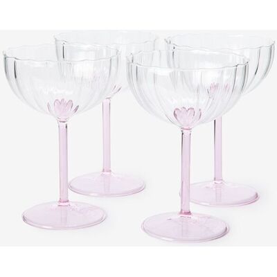 Sissy-Boy Champagneglazen Met Roze Hartje Aan De Binnenkant Sissy-Boy Champagneglazen Met Roze Hartje Aan De Binnenkant