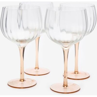 Sissy-Boy Oranje Gin Tonic Glazen Scallop Sissy-Boy Oranje Gin Tonic Glazen Scallop