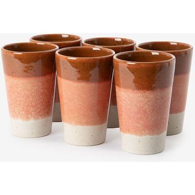 Sissy-Boy Donkeroranje Latte Mokken Sissy-Boy Donkeroranje Latte Mokken
