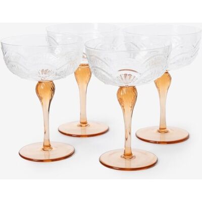 Sissy-Boy Lichtoranje Champagneglazen Sissy-Boy Lichtoranje Champagneglazen
