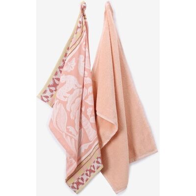 Sissy-Boy Lichtoranje Handdoek En Theedoek Sissy-Boy Lichtoranje Handdoek En Theedoek