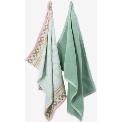 Sissy-Boy Lichtgroene Handdoek En Theedoek Sissy-Boy Lichtgroene Handdoek En Theedoek