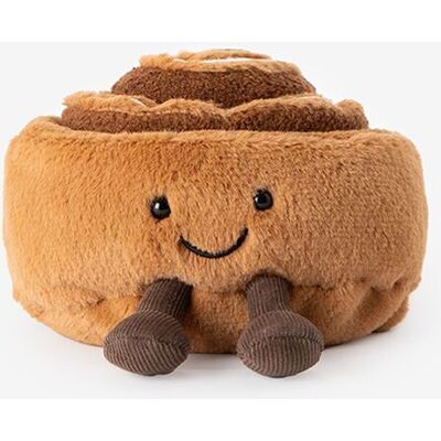 JELLYCAT Bruine Cinnamon Bun Knuffel JELLYCAT Bruine Cinnamon Bun Knuffel