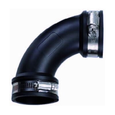 AquaForte Flexibele bocht 4" / 110mm - AquaForte AquaForte Flexibele bocht 4" / 110mm - AquaForte