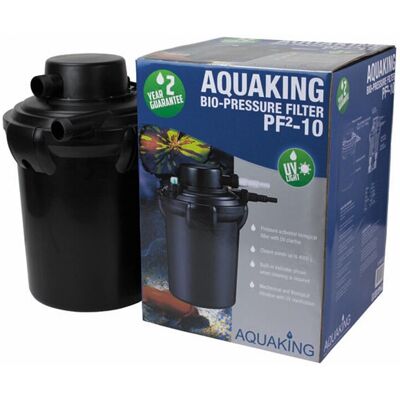 Aquaking PF²-10 NG Drukfilter met UV - AquaKing Aquaking PF²-10 NG Drukfilter met UV - AquaKing