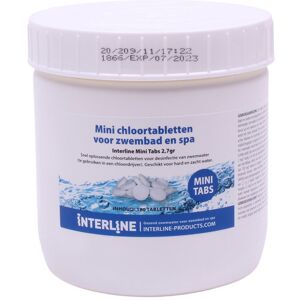 Interline Zwembad Mini Quick chloortabletten - 2,7 gr / 180 stuks - Interline Interline Zwembad Mini Quick chloortabletten - 2,7 gr / 180 stuks - Interline