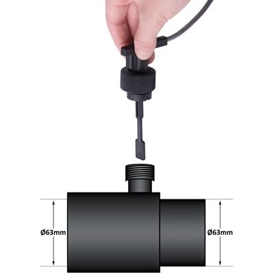 AquaForte Flow Switch 63mm lijm - AquaForte AquaForte Flow Switch 63mm lijm - AquaForte