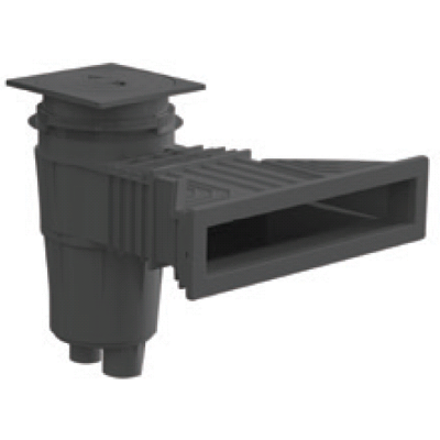 AstralPool Skimmer ABS NORM antraciet 17,5 liter folie / paneel / prefab - Astralpool AstralPool Skimmer ABS NORM antraciet 17,5 liter folie / paneel / prefab - Astralpool