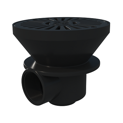 AstralPool Bodemdrain beton 180mm antraciet - AstralPool AstralPool Bodemdrain beton 180mm antraciet - AstralPool
