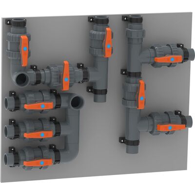 AquaForte Paneel B PVC (inlaten en by-pass) - AquaForte AquaForte Paneel B PVC (inlaten en by-pass) - AquaForte