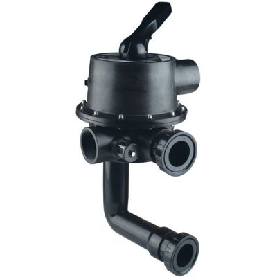 AquaForte 6-weg klep set R2½" binnendraad zwart AquaForte 6-weg klep set R2½" binnendraad zwart