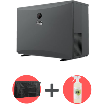 AquaForte Mr. Inversmart 9kW warmtepomp AquaForte + Gratis winterhoes & Heater Cleaner AquaForte Mr. Inversmart 9kW warmtepomp AquaForte + Gratis winterhoes & Heater Cleaner