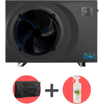AquaForte Full inverter warmtepomp 7,2kW + Gratis winterhoes & Heater Cleaner - AquaForte AquaForte Full inverter warmtepomp 7,2kW + Gratis winterhoes & Heater Cleaner - AquaForte