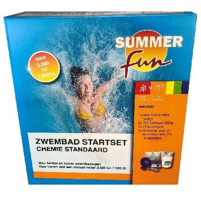 Summer Fun Zwembad startset chemie standaard - Summer Fun Summer Fun Zwembad startset chemie standaard - Summer Fun