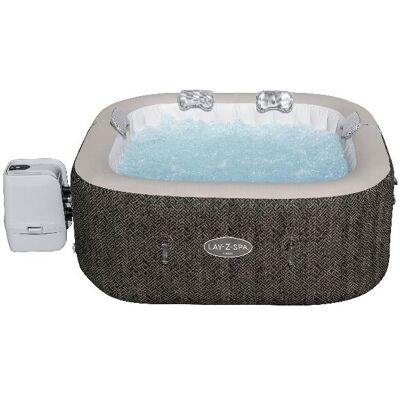 Lay-Z Spa Cabo smart hydrojet 6 bruin rotan - Lay-Z Lay-Z Spa Cabo smart hydrojet 6 bruin rotan - Lay-Z