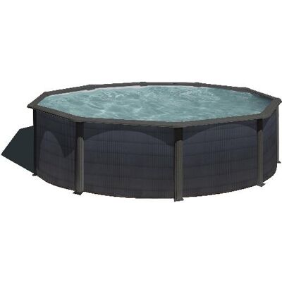 Gre Stalen Kea zwembad set - 460 x 120 cm - Gré Gre Stalen Kea zwembad set - 460 x 120 cm - Gré