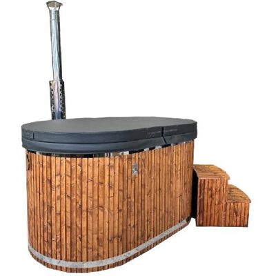 Sofuro Hottub ovaal 200cm - 2 persoons - interne houtkachel - Sofuro Sofuro Hottub ovaal 200cm - 2 persoons - interne houtkachel - Sofuro