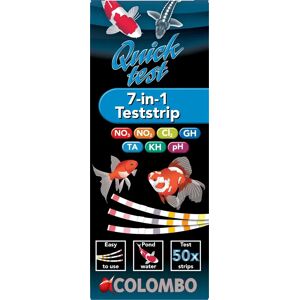 Colombo Quick Test 7 in 1 Teststrips pond - Colombo Colombo Quick Test 7 in 1 Teststrips pond - Colombo