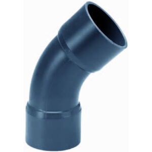Effast Pvc Bocht 45° Lijm 75 Mm Effast Pvc Bocht 45° Lijm 75 Mm