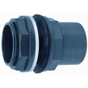 AquaForte PVC tankdoorvoer 50/63 x 50mm - AquaForte AquaForte PVC tankdoorvoer 50/63 x 50mm - AquaForte