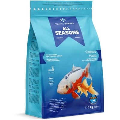 Aquatic Science All Seasons Medium 5Kg - Aquatic Science Aquatic Science All Seasons Medium 5Kg - Aquatic Science