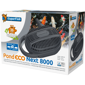 SuperFish SuperFish Pond eco next 8000 - 36watt SuperFish SuperFish Pond eco next 8000 - 36watt
