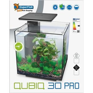 SuperFish Qubiq 30 aquarium pro zwart Superfish SuperFish Qubiq 30 aquarium pro zwart Superfish