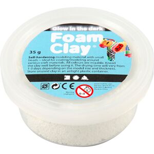 Packlinq Foam Clay®, glow in the dark, 35 gr/ 1 Doosje