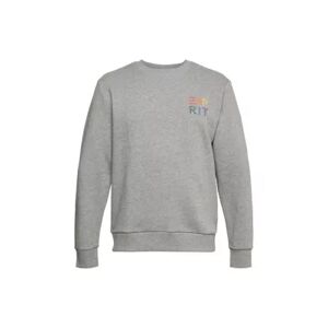ESPRIT Sweatshirt met kleurrijk logoborduursel  - MEDIUM GREY - Size: XL - adult