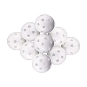 ACM Hollow balls 9 stuks  - Wit - Size: One size - Unisex