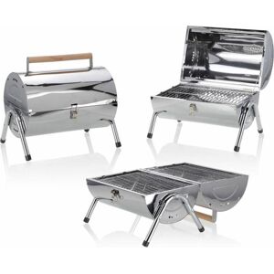 BBQ Collection Houtskoolbarbecue - Cilinder - 41 x 29 x 17 cm