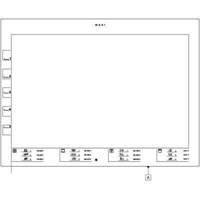 AEG Deurglas - 522x388mm 8083721012 AEG Deurglas - 522x388mm 8083721012