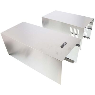 AEG schouw, kompleet, Zanussi, satin steel H350mm 80165764 AEG schouw, kompleet, Zanussi, satin steel H350mm 80165764