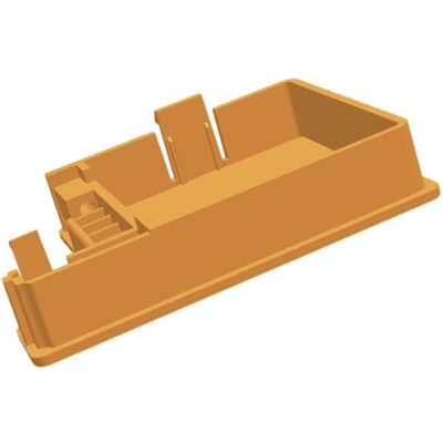 AEG Deksel,Kader,Links,Black 56,7X 140210689026 AEG Deksel,Kader,Links,Black 56,7X 140210689026