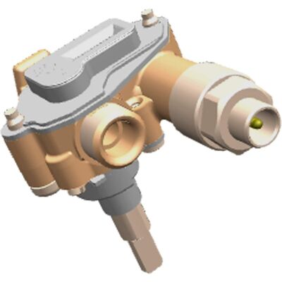 AEG gaskraan,secundair,d=0.28 G25-25mbar 3577306313 AEG gaskraan,secundair,d=0.28 G25-25mbar 3577306313