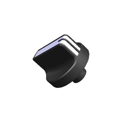 AEG knop, zwart, 140075034219 AEG knop, zwart, 140075034219