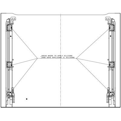 AEG Deurglasset - 592x471mm 140044082059 AEG Deurglasset - 592x471mm 140044082059