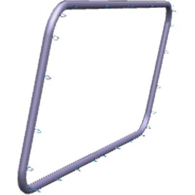 AEG afdichting, deur 8085139023 AEG afdichting, deur 8085139023