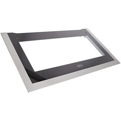AEG voorste glas, inox, AEG, 594x331mm 140052748013 AEG voorste glas, inox, AEG, 594x331mm 140052748013