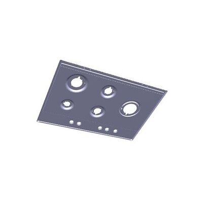 AEG bovenblad, inox, Zanussi, 744x510mm 140015092301 AEG bovenblad, inox, Zanussi, 744x510mm 140015092301