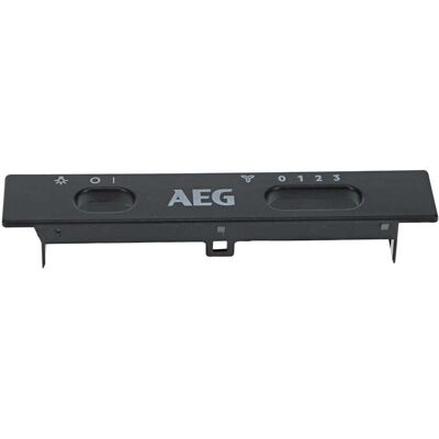AEG controlepaneel, zwart, AEG 4055384350 AEG controlepaneel, zwart, AEG 4055384350