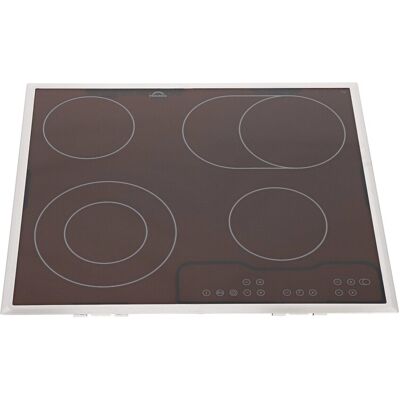 AEG glasplaat met kader, inox, Progress, 576x506mm 5617998116 AEG glasplaat met kader, inox, Progress, 576x506mm 5617998116