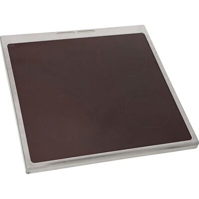 AEG Glasplaat Met Kader,Inox,596X6 140197244019 AEG Glasplaat Met Kader,Inox,596X6 140197244019